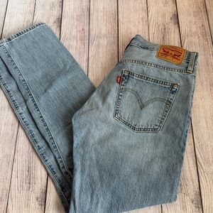 501 LEVI’S Button Fly Light Blue Jeans 25